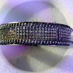 Rhinestone bangle